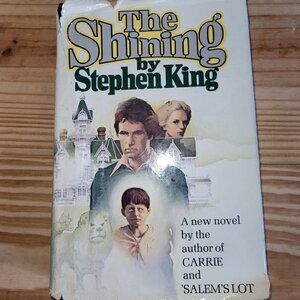 The Shining by Stephen King Hardcover 1977 Vintage with Dust Jacket